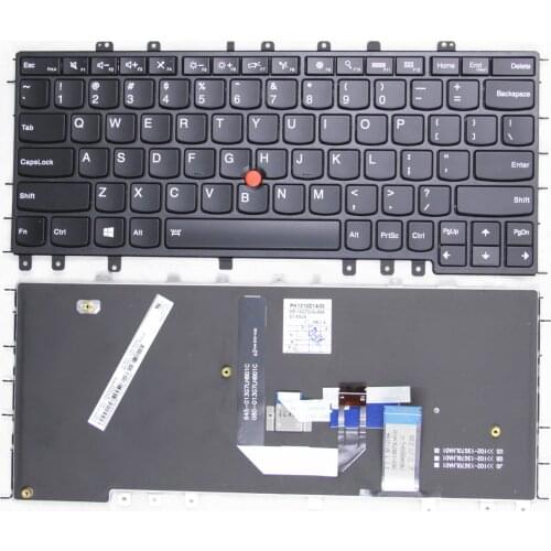 100%New US Original Keyboard For Lenovo Thinkpad Yoga 12 S1 S240 English Laptop Keyboard Backlight