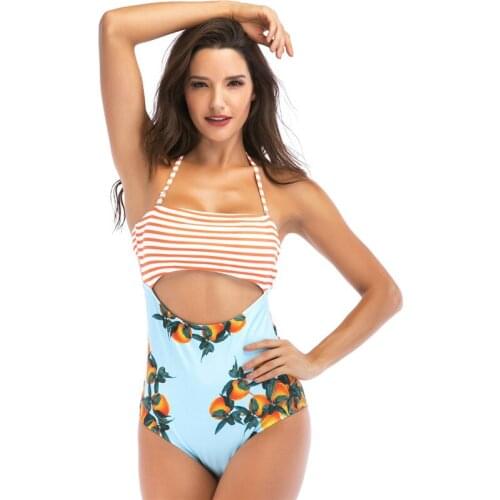 Atuwill Bandeau High-waisted Bikini Sets Swimwear Women Sexy Retro Boho Print Tank Two Pieces Swimsuits 2021 Beach Bathing Suits