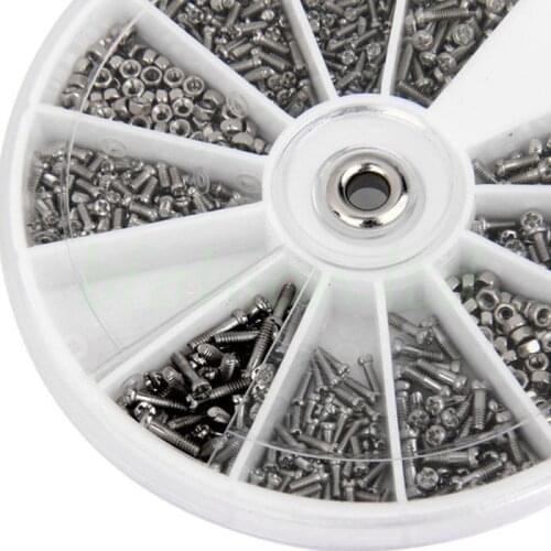 1000PCM Screw & Nut Assortment Repair Kit For Eyeglass optician And a screwdriver