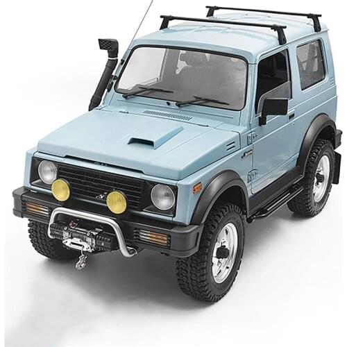 RC Car Alloy Luggage Roof Rack Rail Guide for 1/6 Capo SIXER Suzuki Jimny RC Model Car Accessories