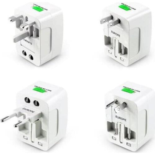 WERESE Wholesale Overseas Travel Multi-Purpose Power Socket Portable Universal EU/AU/US/UK Conversion Plug With USB