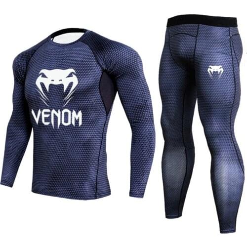 Gym Mens Running Fitness Sportswear Athletic Physical Training Clothes Sports Suits Workout Jogging Rashguard Mens Kit