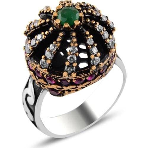 Silver 925 Sterling Zircon Cubic Zirconia Authentic Ring