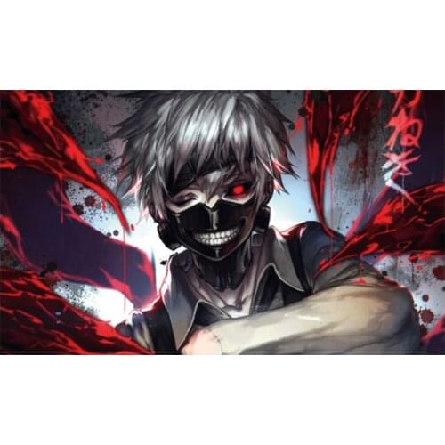 Tokyo Ghoul flag Decoration banner 90*150cm/ 3x5ft for hanging