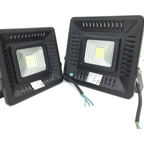 Ultrathin LED flood light 50W Black AC220V 230V 240V waterproof IP65 Floodlight Spotlight Outdoor Lighting Free shipping