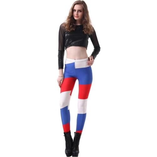 2020 flag Style Women Leggings High Waist Legging Winter Printed Women Pants Slim Fitness Leggins Sexy Gym Clothes