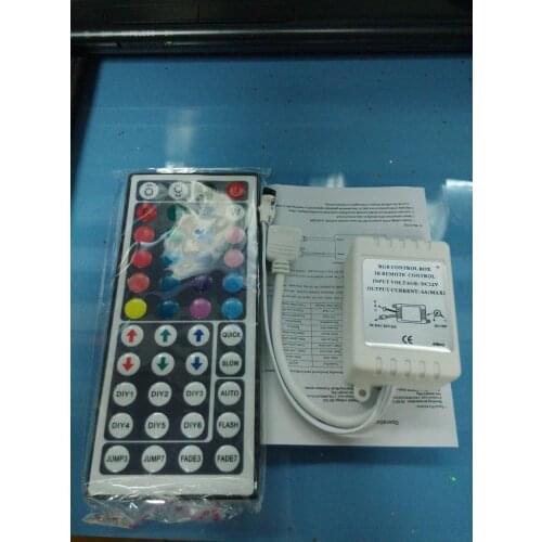 1pcs 12V 44Key IR Infrared Remote Controller for RGB LED Strip SMD 3528 5050 led Lights Mini 44 Keys RGB Cnontroller not battery
