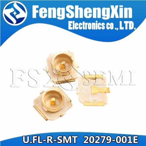 10-20)pcs/lot New 20279-001E Hot sale UFL seat IPEX / IPX connector U.FL-R-SMT RF coaxial connectors Antenna