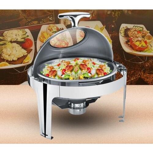 180 Degree Cove Round Buffet Stove Electric heating Breakfast Insulation Stove Alcohol Or Electric Furnance