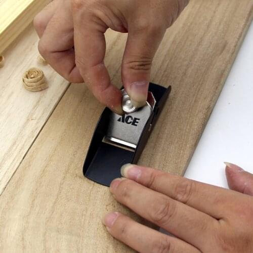 Woodworking Mini Wood Trimming Plane Hand Planer Carpenter Tools Cutting Edge D2TD