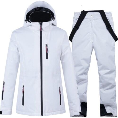 2019 New Womens Ski Suits Men Windproof Waterproof Breathable Warm Snowboard Jackets Pants High Quality Winter Ski Jacket Women