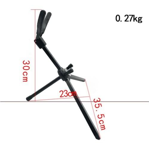 Metal Foldable Saxophone Stand, Portable Tripod Stand Alto/Tenor Saxophone