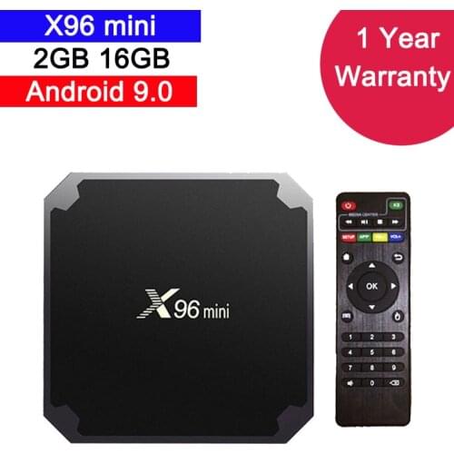 X96 MINI IPTV BOX Android 9.0 Set top box Amlogic S905W 2G 16G X96MINI ip tv Media Player Support Smart tv