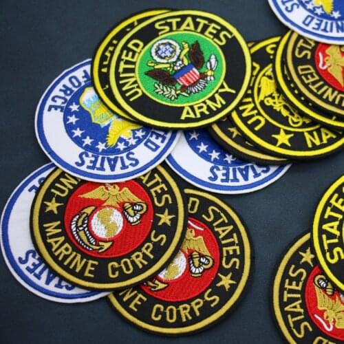 New Arrival AIRBORNE US parches Badges Stickers Embroidery Patch Applique Ironing Clothing Sewing Supplies Decorative Badge