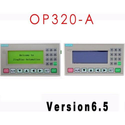 OP320-A OP320-A-S MD204L text display support xinjie V6.5 support 232 485 422 communications ports