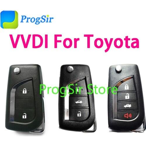 Xhorse VVDI Remote Control for Toyota Wire Type XKTO00EN XKTO01EN XKTO10EN