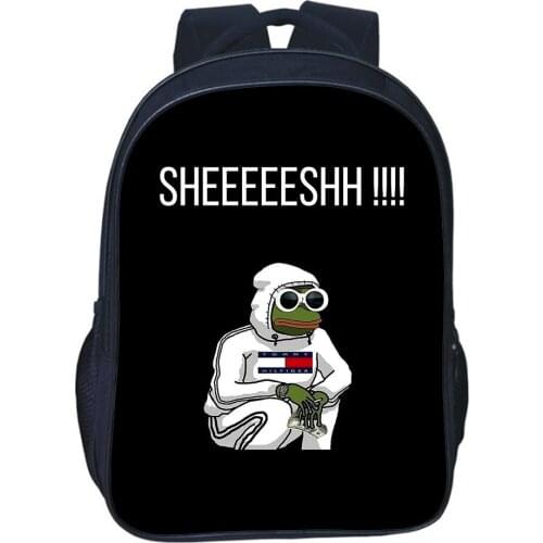 Sheesh Backpack Fashion Children Bookbag Students School Bags Hot Slang Design Book-Bag Mochila Womens Travel Backpack Kid Gift