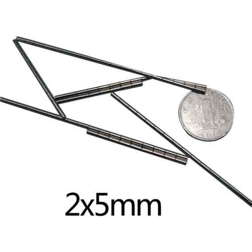 50/200/500pcs Magnets 2x5mm Permanent Small Round Magnet 2*5mm Thin Neodymium Magnet Super Strong