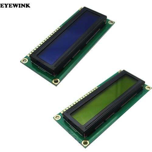 50PCS LCD1602 1602 module Blue screen 16x2 Character LCD Display Module HD44780 Controller blue blacklight