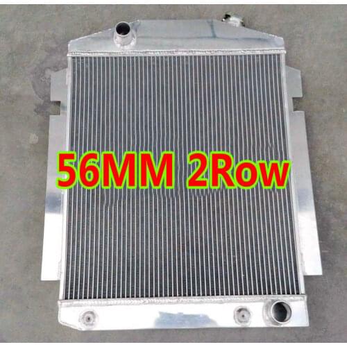 56MM Aluminum Radiator for CHEVY PICKUP/TRUCK W / SBC /BBC V8 L6 1938 1939 1940 Chevrolet Master 85/Truck 38 39 40