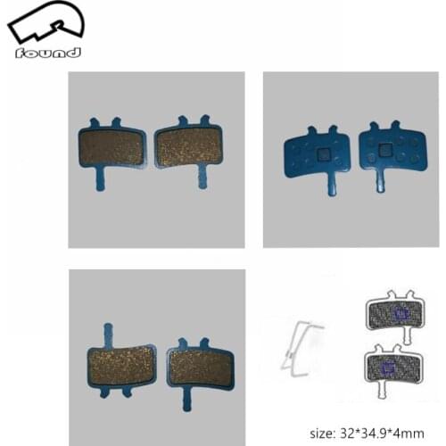 8 Pairs Multi-copper Semi-metal Bicycle Hydraulic Disc Brake Pads MTB Mountain Cycling Bike