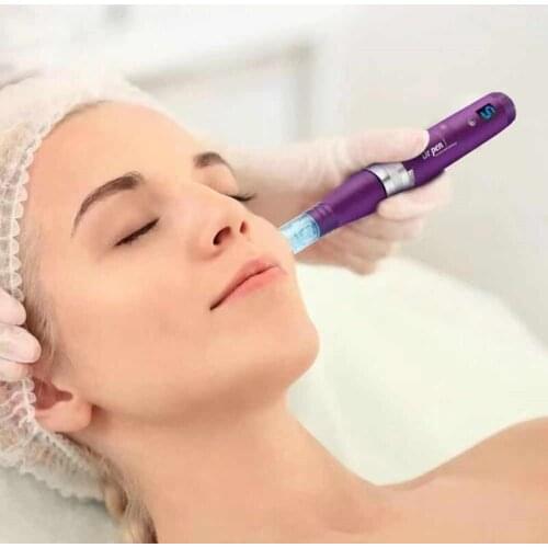 Wireless Wired Ultima X5 Derma Pen Stamp Auto Microneedle Dr Pen for Skin Care Acne Scars Acne Freckle Dermapen Anti Aging