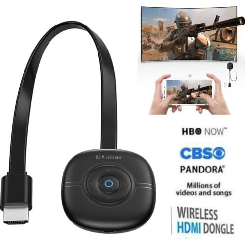 Wireless HDMI-compatible mirascreen 5G 4K WIFI TV Stick display receiver Same Screen Screen Sharing anycast long line design