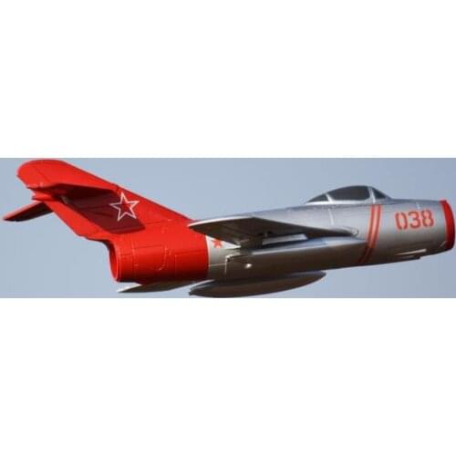 No Battery, RTF RC Plane Mig 15 with 64mm EDF