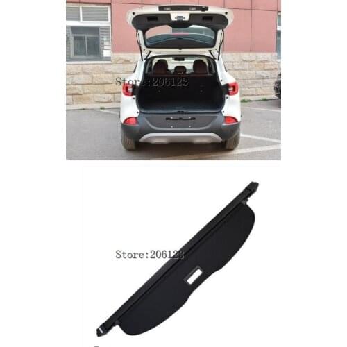 For Renault Kadjar 2015 2016 2017 2018 Car Rear Trunk Security Shield Cargo Cover High Qualit Black Auto Accessories