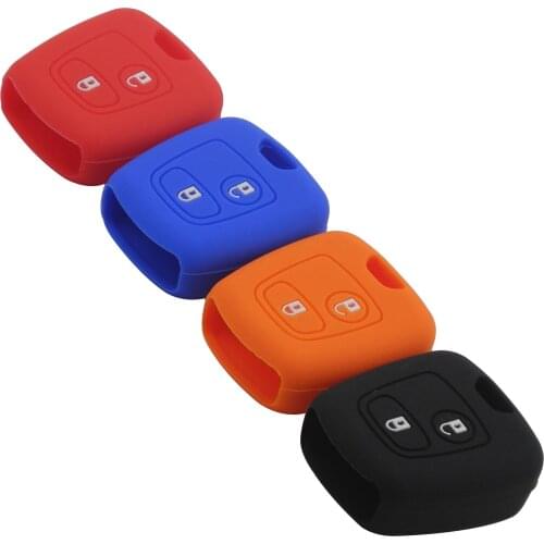 Kutery 10pcs 2 Buttons Remote Silicone Car Key Case Shell For Citroen C1 C2 C3 Pluriel C4 C5 C8 Xsara Picasso Car Accessories
