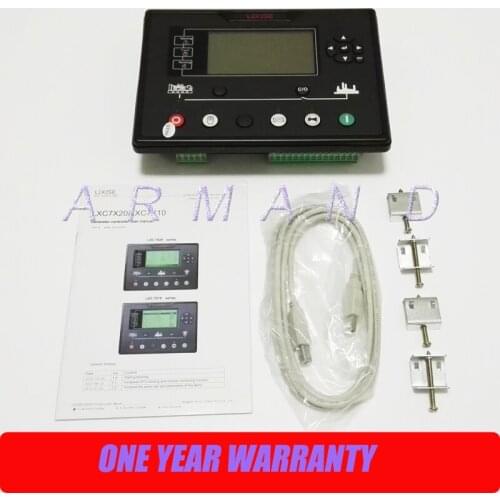 LXC7210 auto start generator control unit diesel generator controller genset parts and accessories