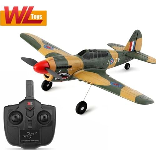 XK A220 P40 4Ch 384 Wingspan 6G/3D Modle Stunt Plane Six Axis Stability Remote Control Airplane Electric RC Aircraft Outdoor Toy