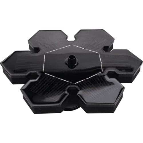 HOT-Solar Fountain Pump Solar Powered Bird Bath Fountain Pump Solar Panel Kit Water Pump Outdoor Watering Submersible Pump