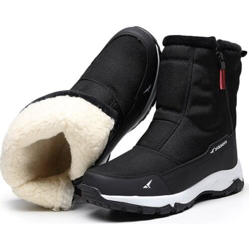 New Fashion Winter Boots Women Ankle Boots Cotton Fabric Femmes Bottes Plush Shoes Ladies Booties Waterproof Shoes Buty Damskie
