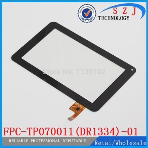 New 7'' inch Black Digitizer Tablet PC touch screen panel FPC-TP070011(DR1334)-01 Free shipping
