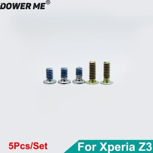 Dower Me Full Set Screw Motherboard Screw For Sony Xperia Z3 D6603 D6643 D6653 Z3 dual D6633 D6683