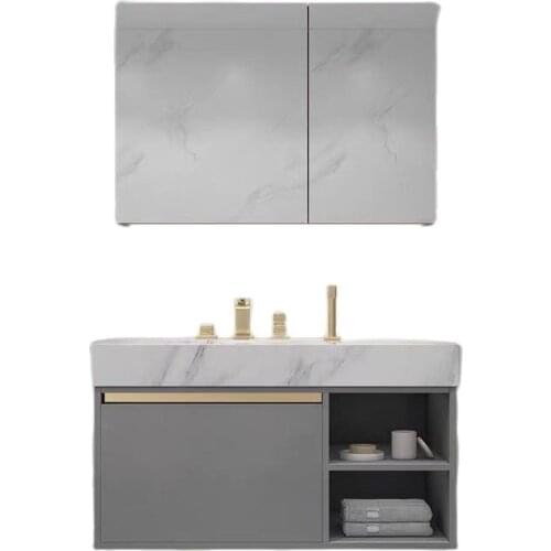 Nordic light luxury bathroom ark combination of contemporary and contracted marble bathroom ark to wash your hands wash gargle l