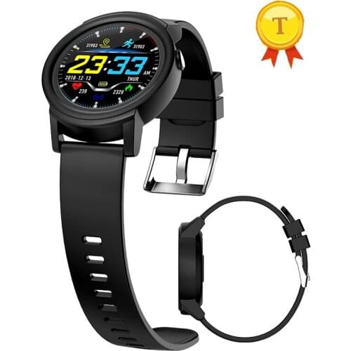 Bluetooth push Display call reminder woman round white Smart Watch Men Color Screen Vibration Motor Heart Rate Monitor smartband