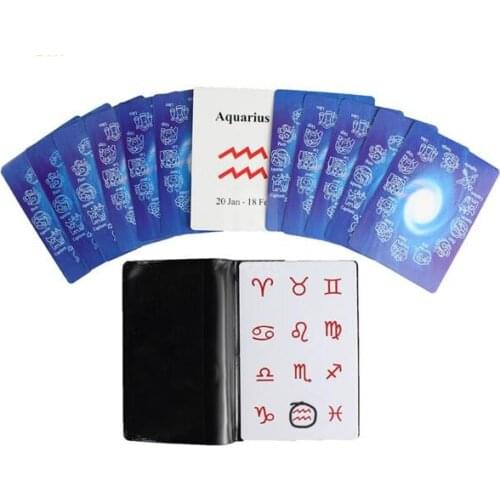 Zodiac Test - Mind Magic,Test Cards Magic Mental Prediction Magic Props Magic Tricks