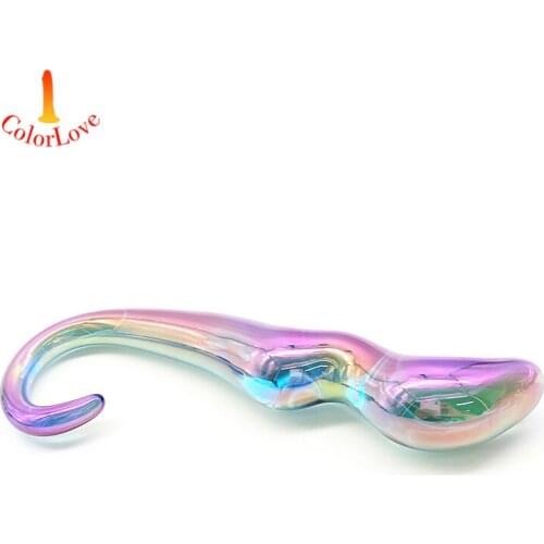 G Point Dildo Crystal Butt Plug Crystal Clear Glass Backyard Toys Anal Expander Adult Toys Appeal Shop Men and Woman