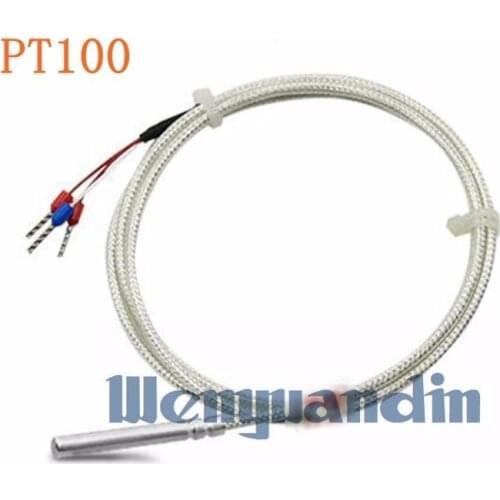 Accuracy 0.1/0.2 PT100 Temperature Sensor Probe Type Thermocouple Measurement Length 0.5M/1M/2M/3M/4M/5M