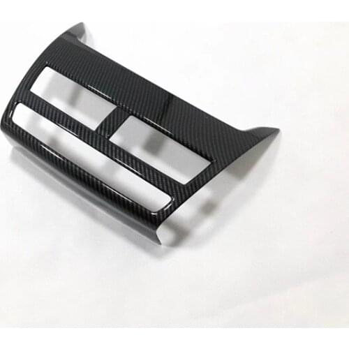 For Mitsubishi ECLIPSE CROSS 2018 2019 Inner Center Console Air Condition Outlet Vent Cover Trim Sticker Car Styling Accessories
