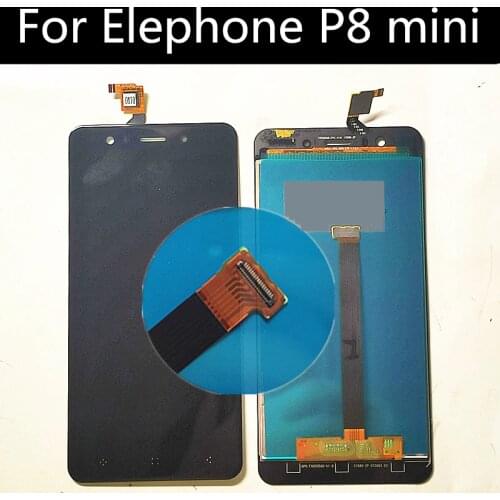 5.0" Original LCD FOR Elephone P8 mini LCD Display+Touch ScreenDigitizer Assembly Replacement Accessories for elphone p8 mini