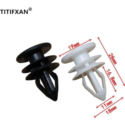 5PCS Car door trim panels Lined with plastic fasteners for Hummer H1 H2 H3 Cadillac Escalade Chevrolet Camaro