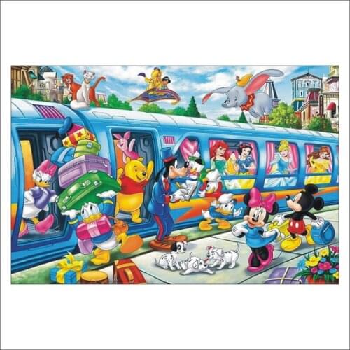 5D DIY cartoon diamond painting mosaic masonry embroidery home decoration painting mural gift D061