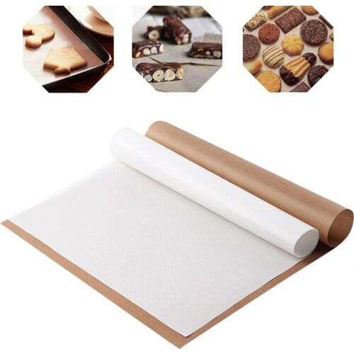 4/1pcs 60*40cm Non-stick Baking Paper Pastry Baking Cakes Cookies Oilpaper Mat Pad Heat-resistant Reusable Kitchen Cooking Tools