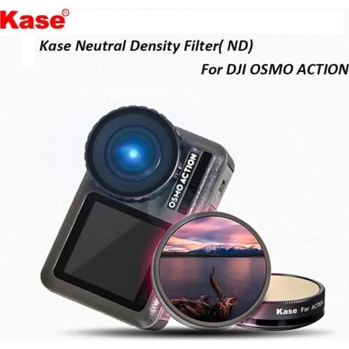 Kase Muti-coated ND Neutral Density Filter ND8 ND16 ND32 ND64 Optical Glass For DJI OSMO ACTION