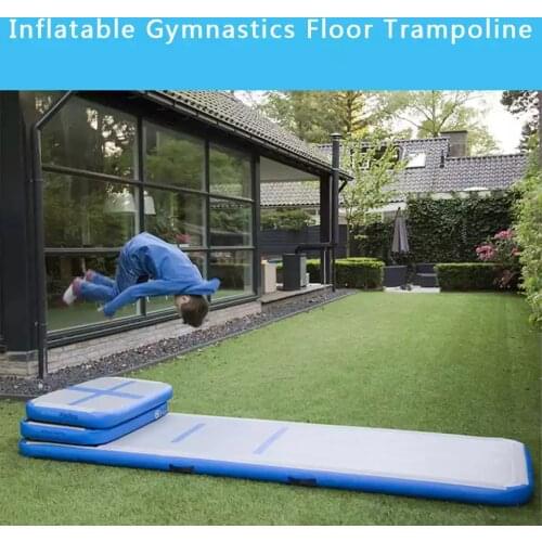 6 Piece Set Olympics Inflatable Airtrack Matte Gymnastics Tumbling Air Track Yoga Mat Board Block With Free Pump Home Training