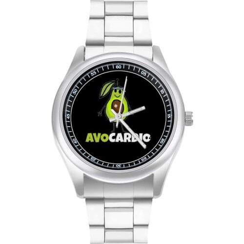 Avocado Quartz Watch Design Original Wrist Watch Steel Cheap Gym Woman Wristwatch