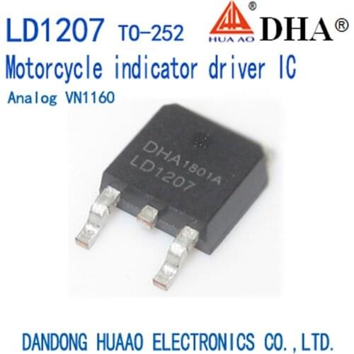 LD1207 VN1160 Motorcycle Flasher ASIC TO252